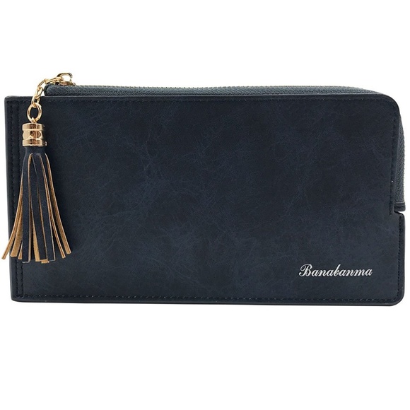 Womens RFID Bifold Phone Wallet Cards Organizer - Picture 2 of 5